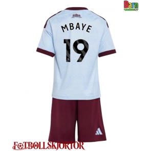 Aston Villa Ibrahim Mbaye #19 Tredje Kläder Barn 2026-27 Kortärmad (+ Korta byxor)
